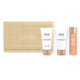 coffret dior solar les essentiels de l'évasion solaire|Dior trousse solar.